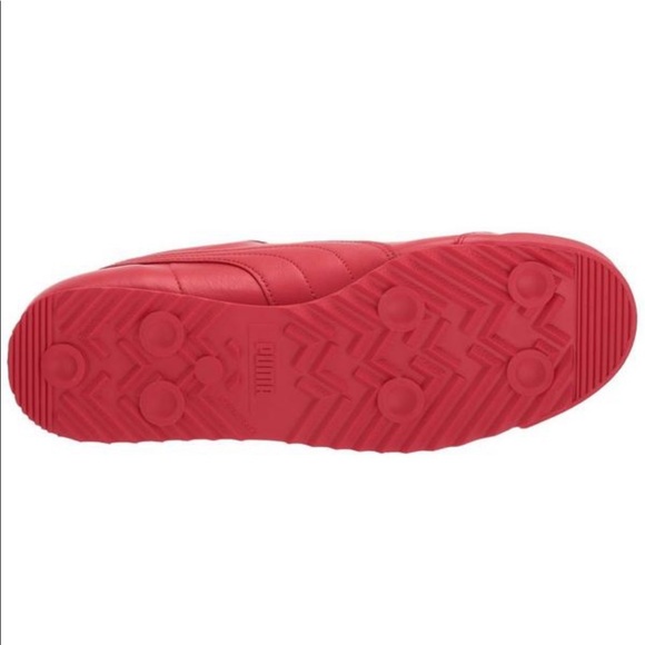 PUMA Roma Basic "Hi Risk Red" Shoe NWOB - Picture 5 of 14